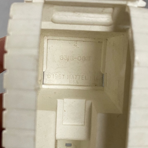 Vintage 1967 Mattel Major Matt Mason Man In Space Lunar Cat Trac White *Read* - Picture 7 of 8